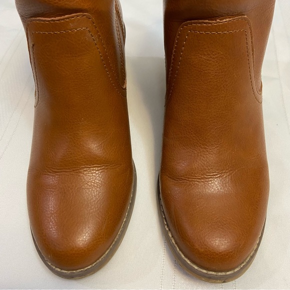 Mossimo Supply Co Womens Brown Slip on Ankle Booties- EUC size 8 - Picture 4 of 11